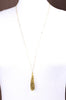 COCOON pendant on long chain handmade by Ree Gallagher